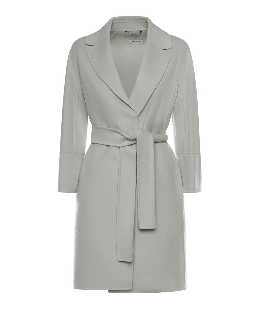 'S MAX MARA Салатовое шерстяное пальто, фото 1