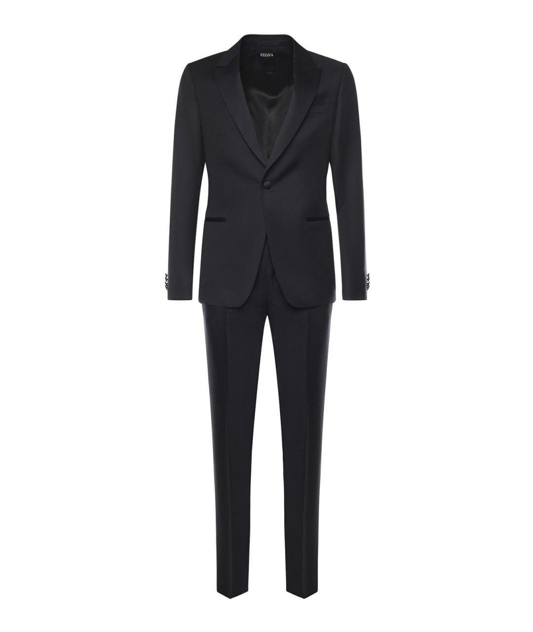 ZEGNA Синий классический костюм, фото 1