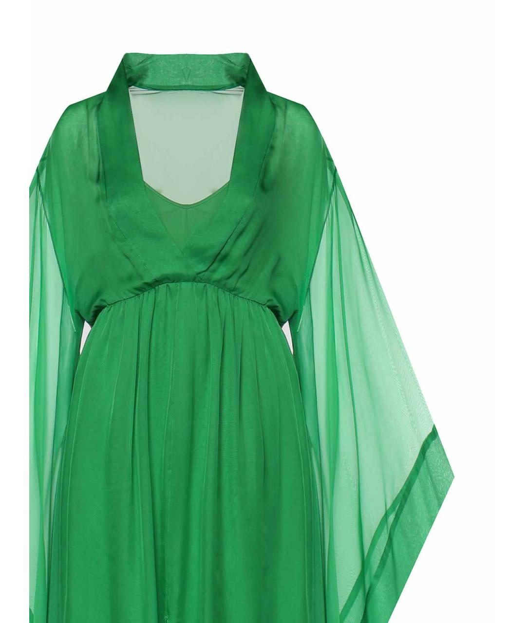 ALBERTA FERRETTI Зеленое платье, фото 3
