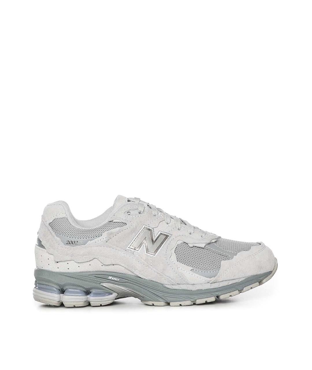 NEW BALANCE Серые замшевые кроссовки, фото 1
