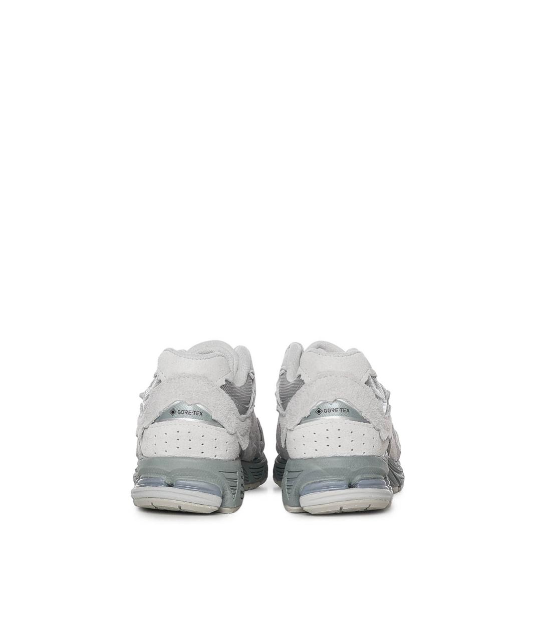 NEW BALANCE Серые замшевые кроссовки, фото 2