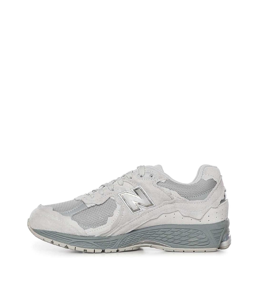 NEW BALANCE Серые замшевые кроссовки, фото 3