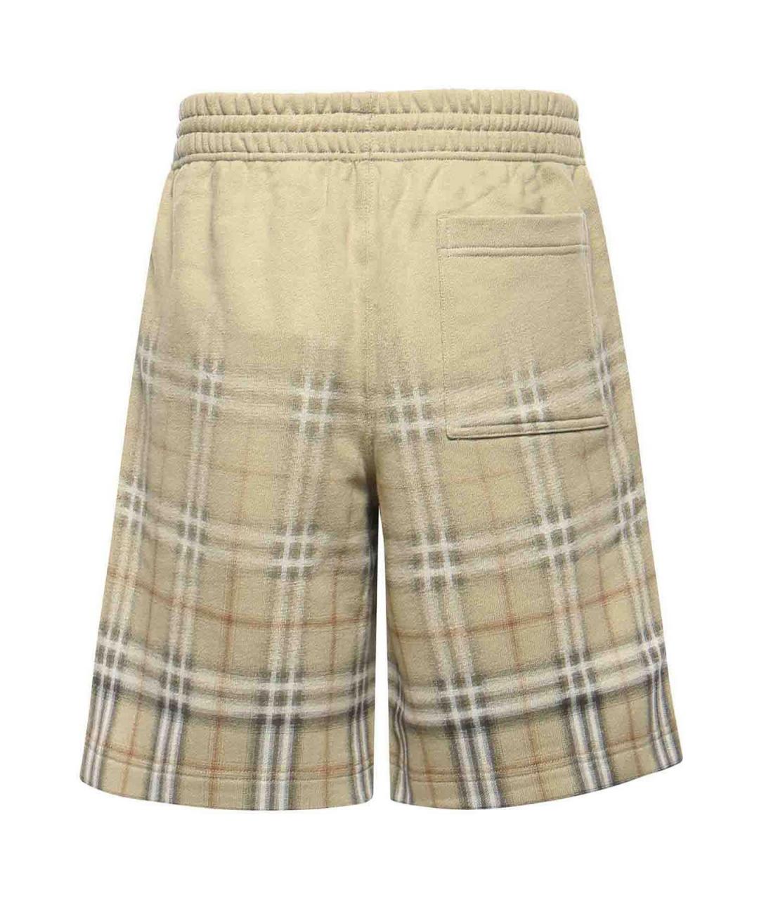 BURBERRY Мульти хлопковые шорты, фото 2