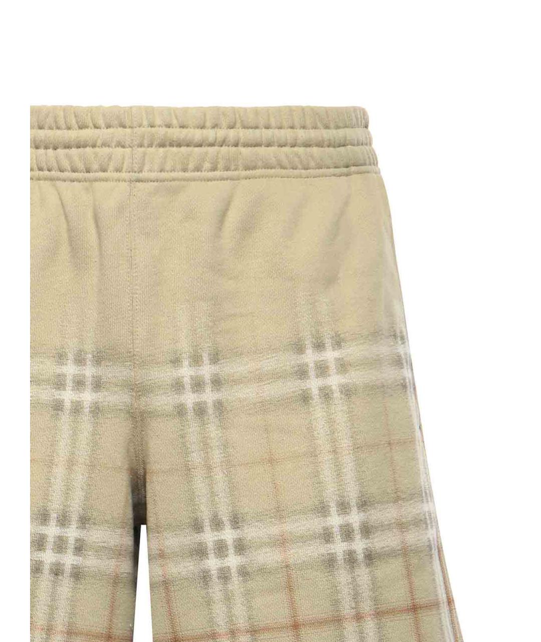BURBERRY Мульти хлопковые шорты, фото 3