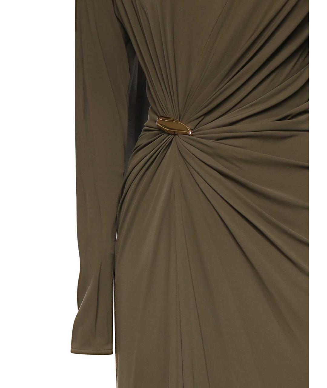 BOTTEGA VENETA Мульти вискозное платье, фото 3
