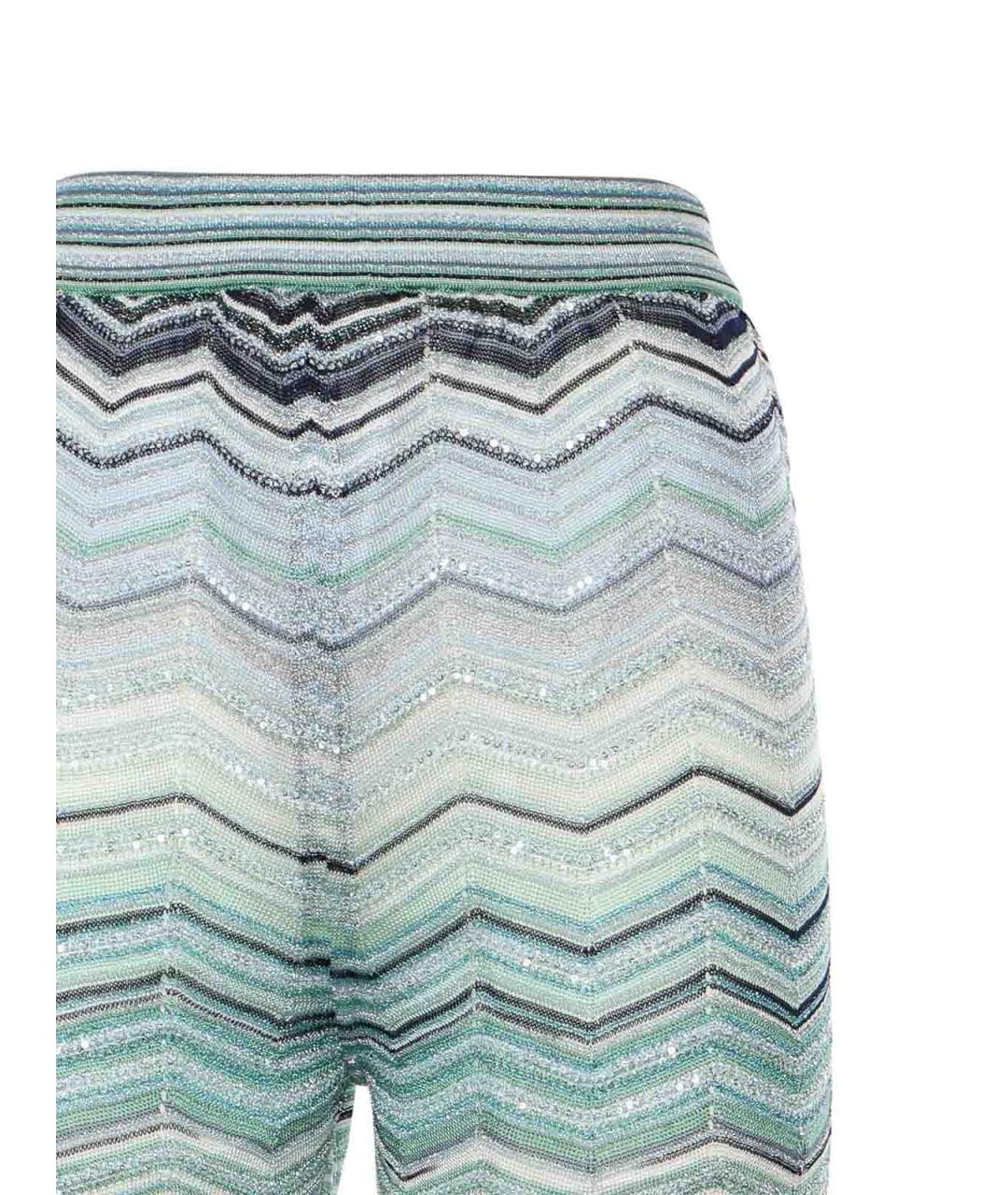 MISSONI Зеленые прямые брюки, фото 3