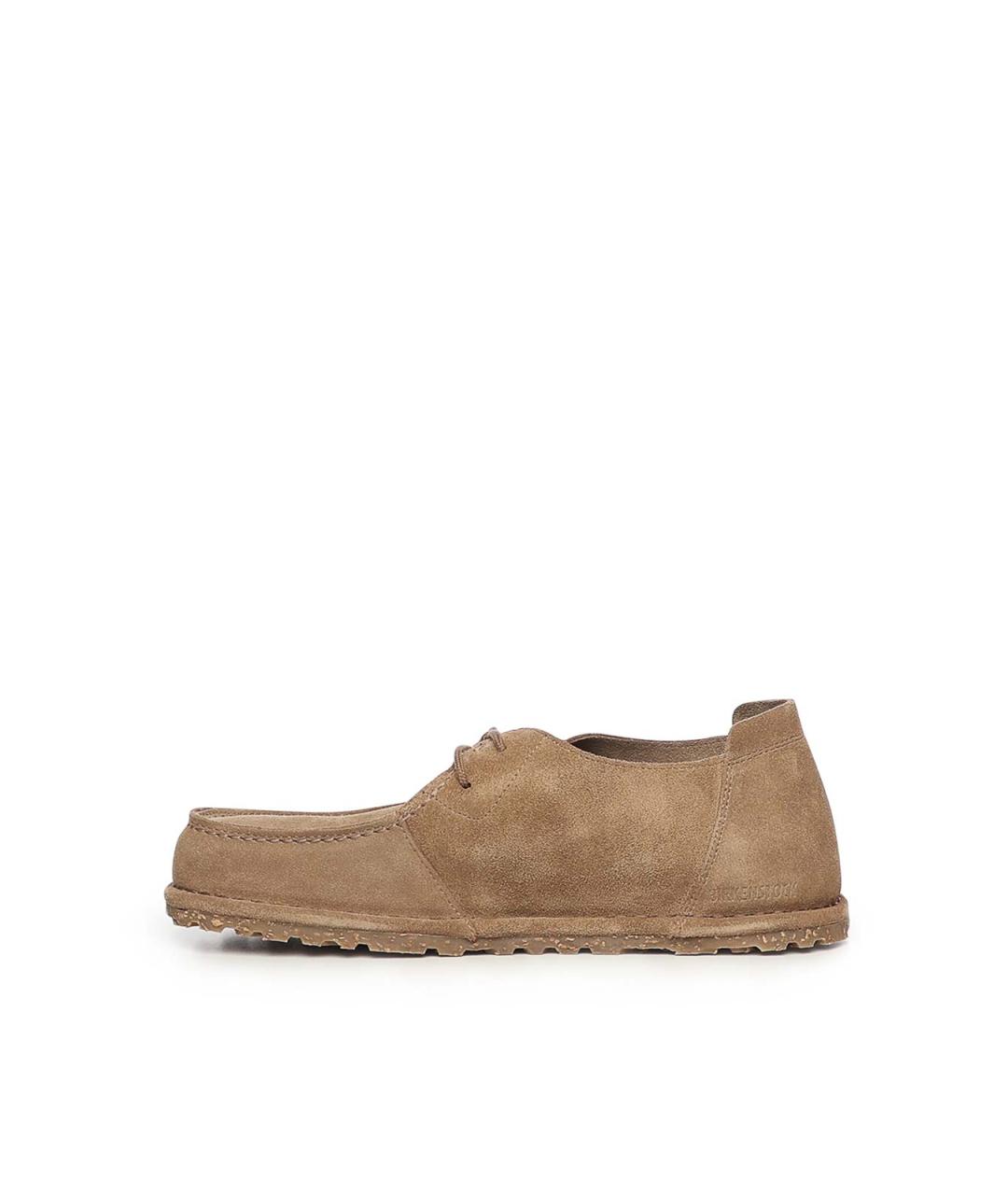 BIRKENSTOCK Бежевые замшевые ботинки, фото 3