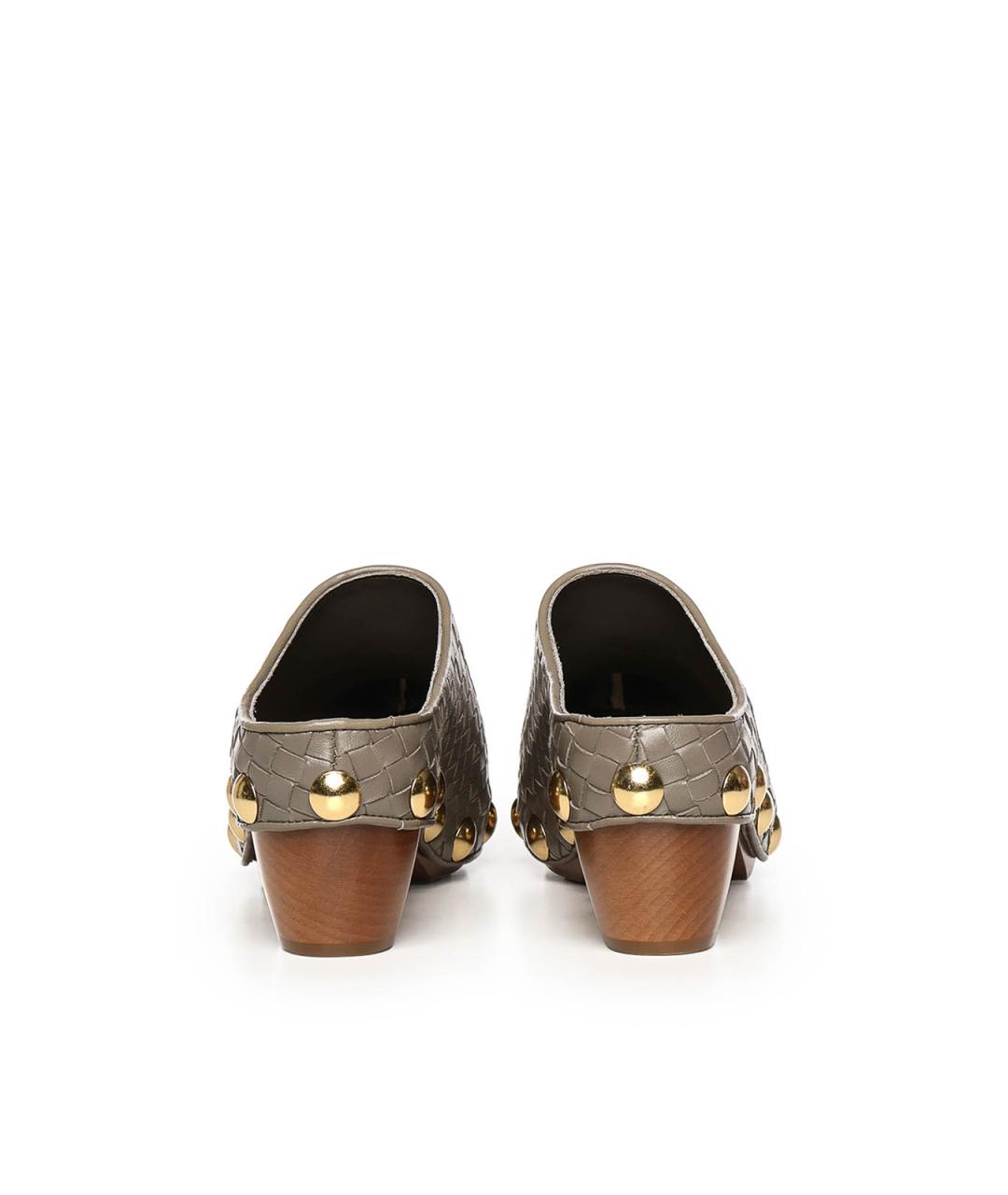 BOTTEGA VENETA Кожаные мюли, фото 2