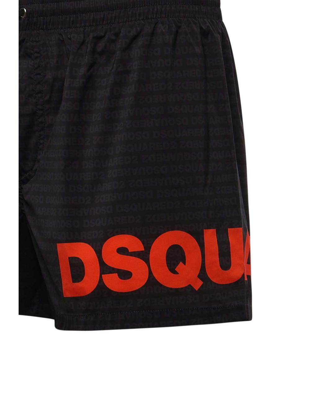 DSQUARED2 Черные плавки, фото 3