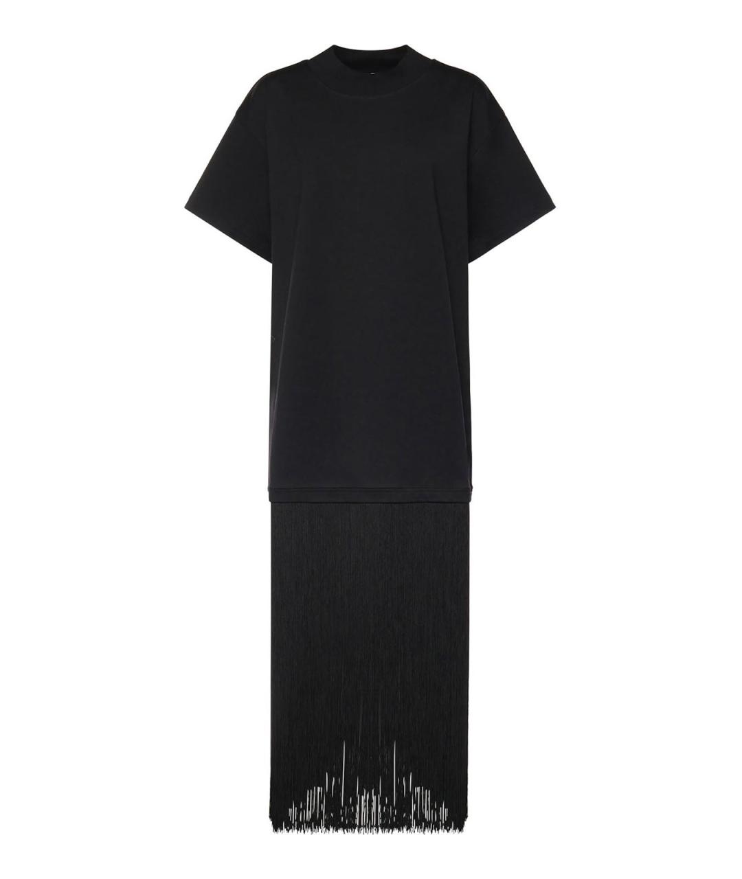 ALAIA Черная хлопковая футболка, фото 1