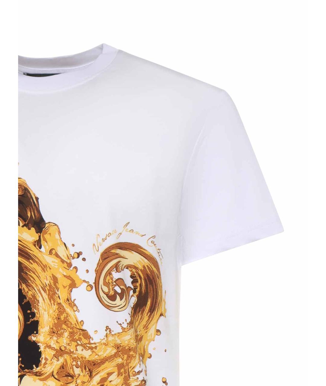 VERSACE JEANS COUTURE Мульти хлопковая футболка, фото 3