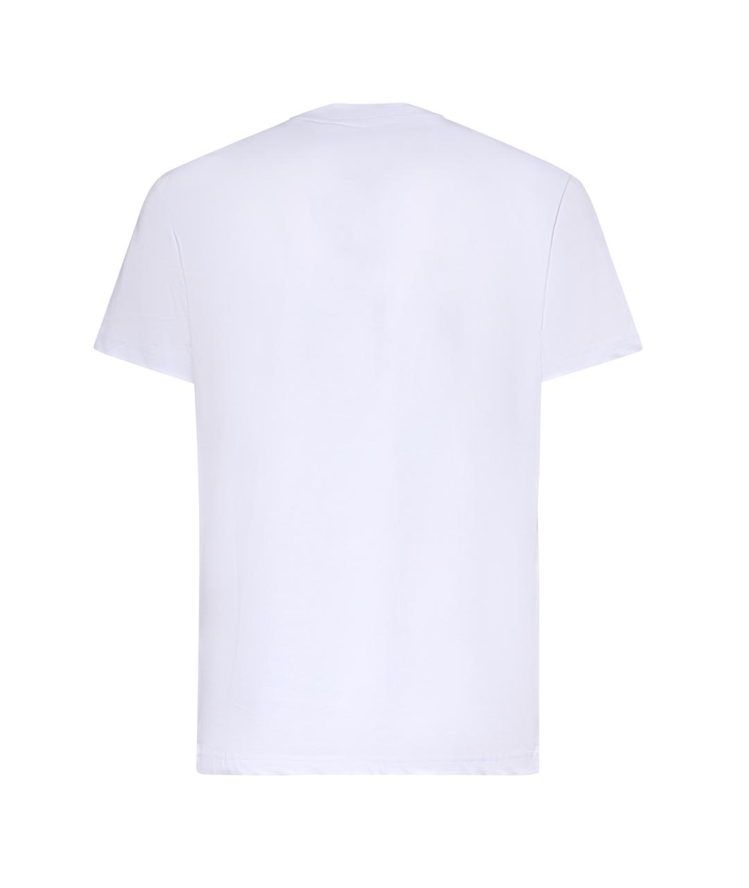 VERSACE JEANS COUTURE Мульти хлопковая футболка, фото 2