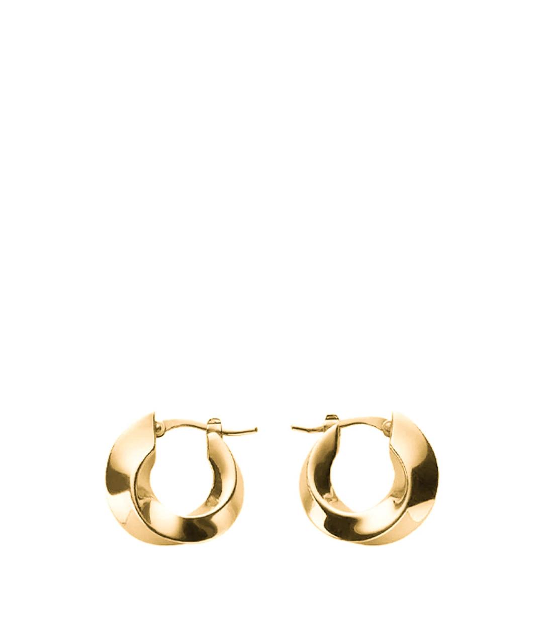 BOTTEGA VENETA Золотые серьги, фото 2