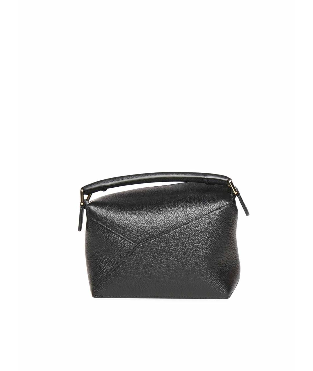 LOEWE Черная кожаная сумка через плечо, фото 2