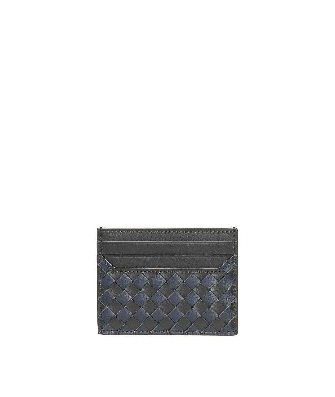 BOTTEGA VENETA Черный кожаный кардхолдер, фото 1