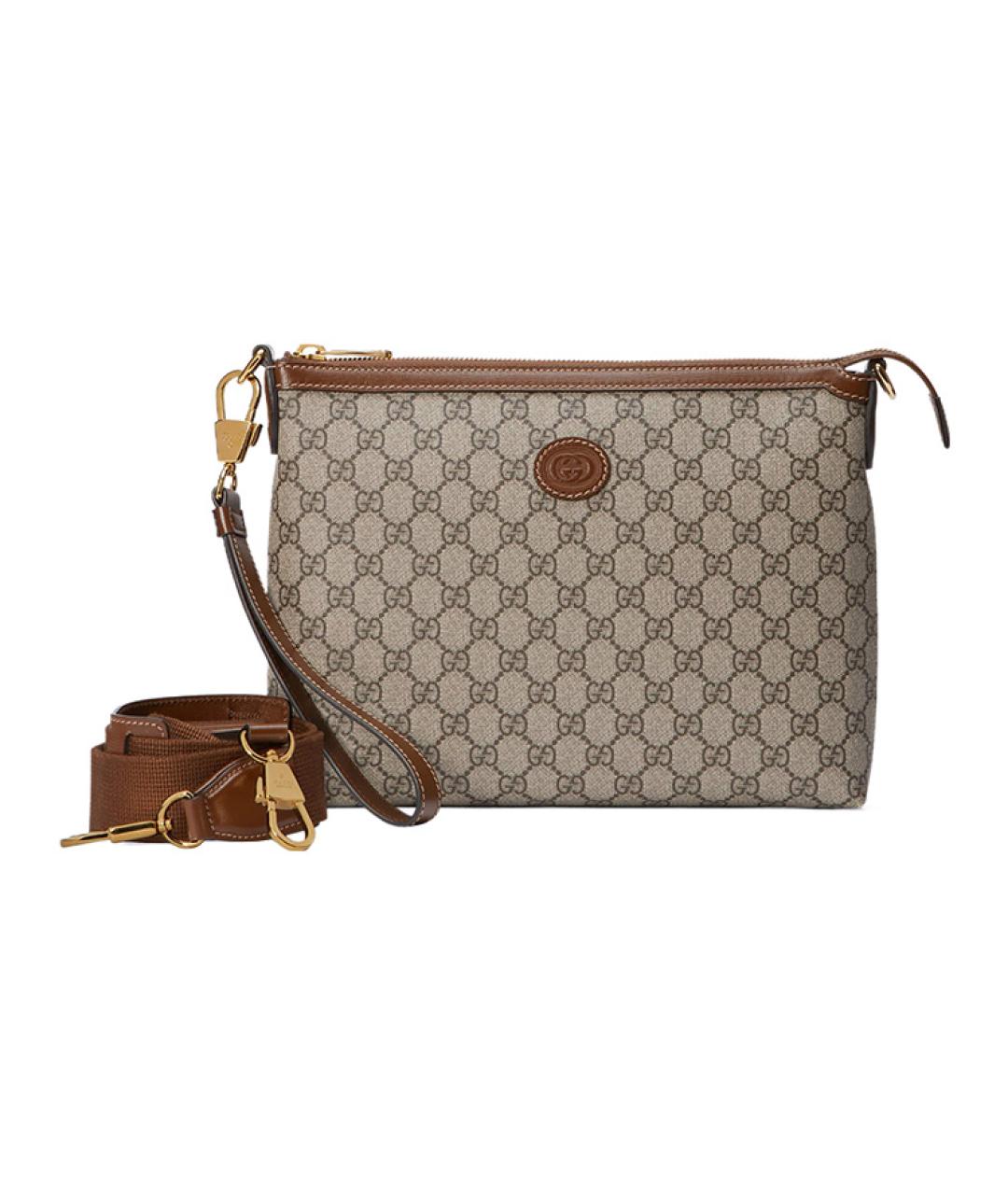 GUCCI Бежевая сумка на плечо, фото 2