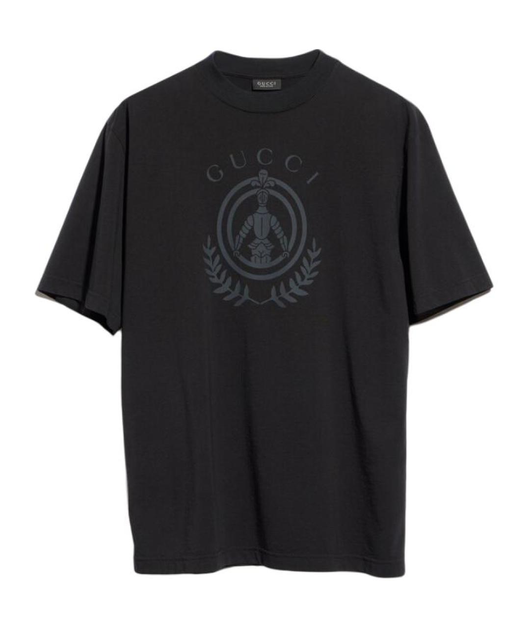 GUCCI Черная футболка, фото 2