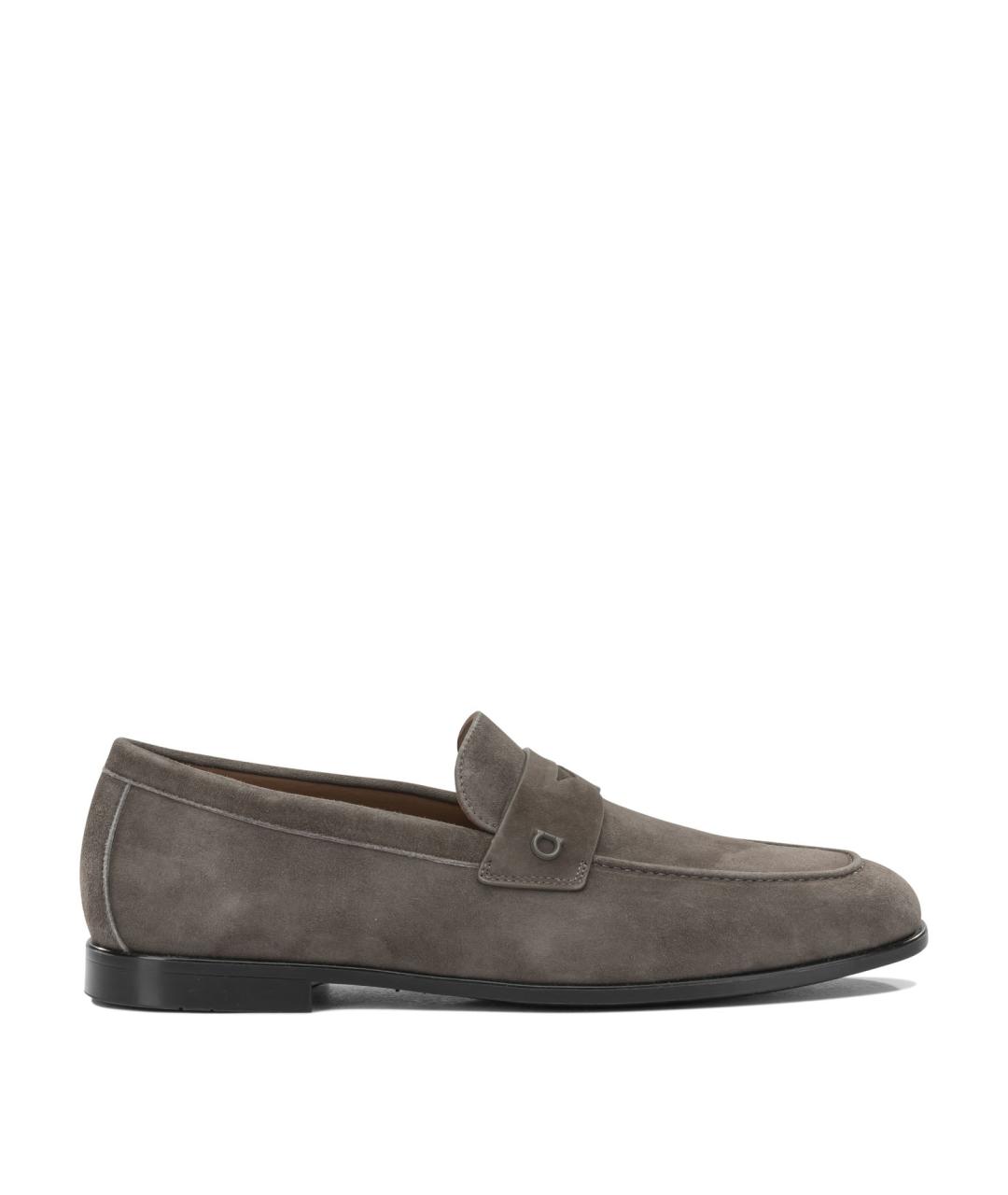 FERRAGAMO Замшевые лоферы, фото 1