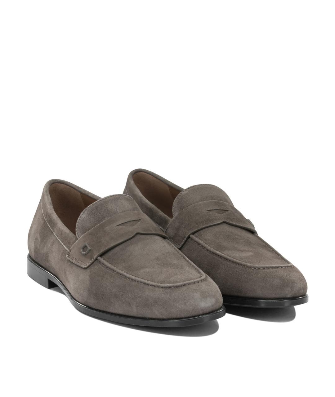 FERRAGAMO Замшевые лоферы, фото 2