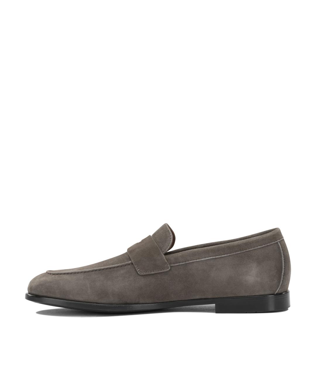 FERRAGAMO Замшевые лоферы, фото 3