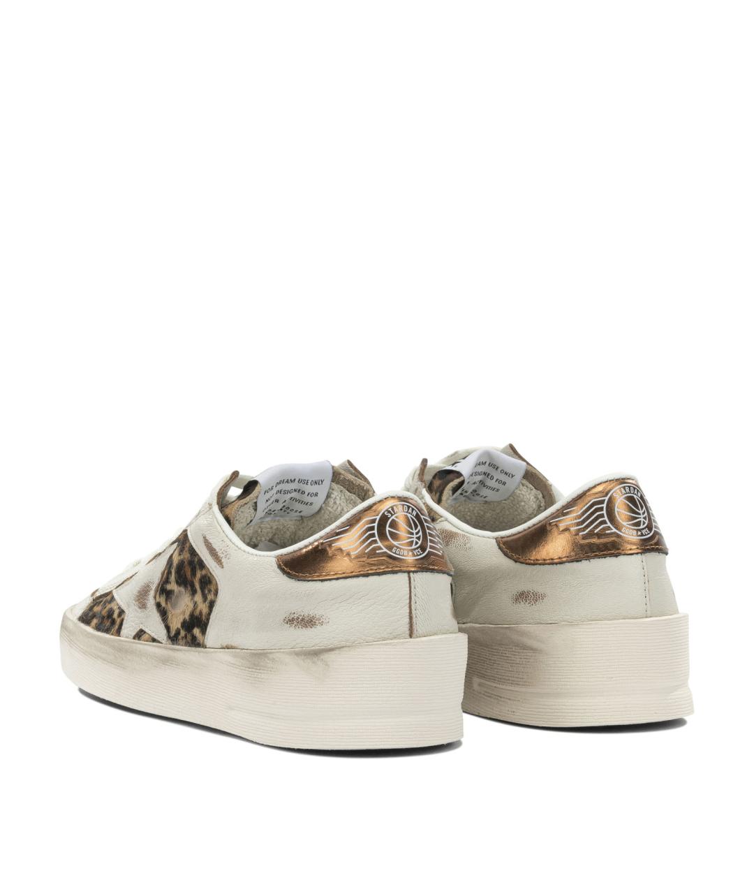 GOLDEN GOOSE Мульти кожаные кеды, фото 4