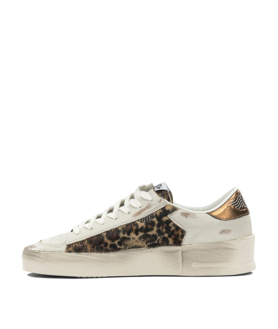 GOLDEN GOOSE Мульти кожаные кеды, фото 3