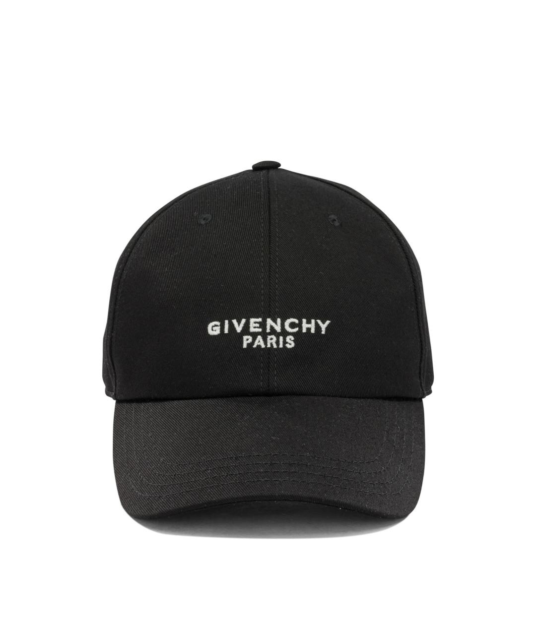 GIVENCHY Черная хлопковая кепка/бейсболка, фото 1