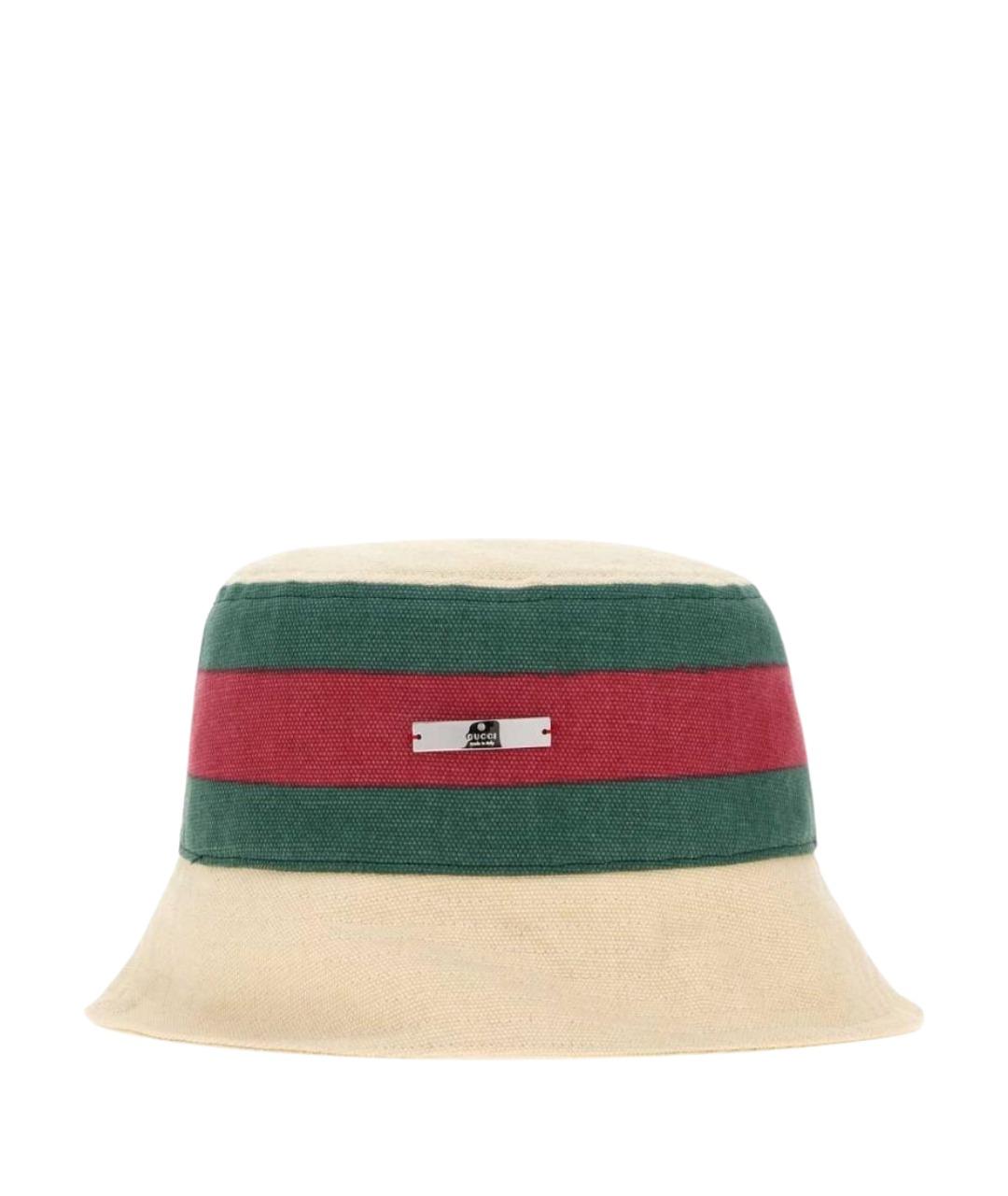 GUCCI Бежевая панама, фото 1