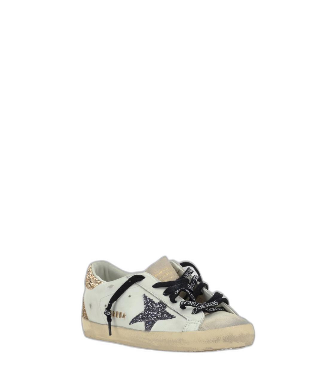 GOLDEN GOOSE Мульти кожаные кеды, фото 2