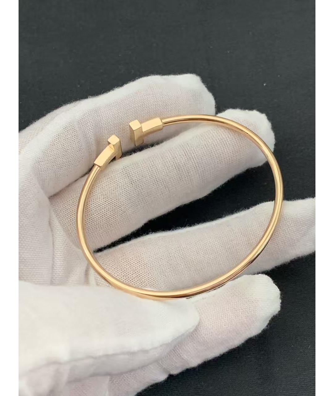 TIFFANY&CO Золотой браслет из розового золота, фото 3