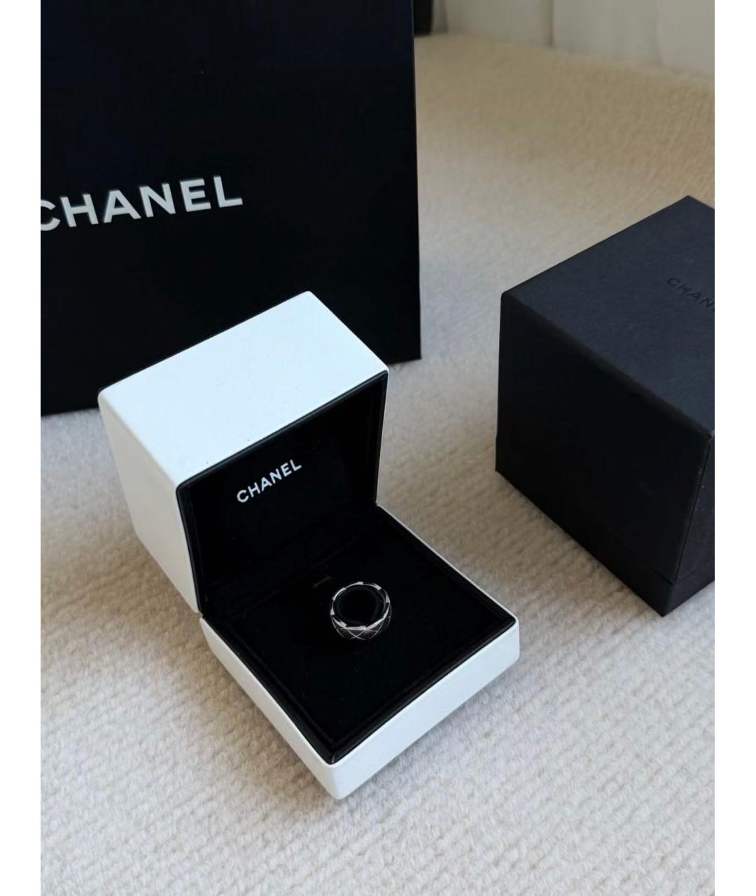 CHANEL Серебряное кольцо из белого золота, фото 2