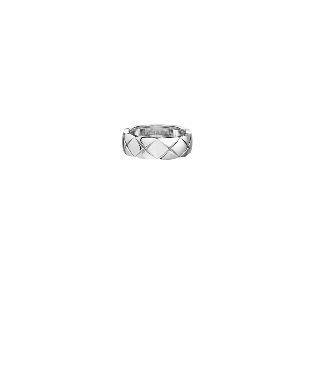CHANEL Серебряное кольцо из белого золота, фото 4