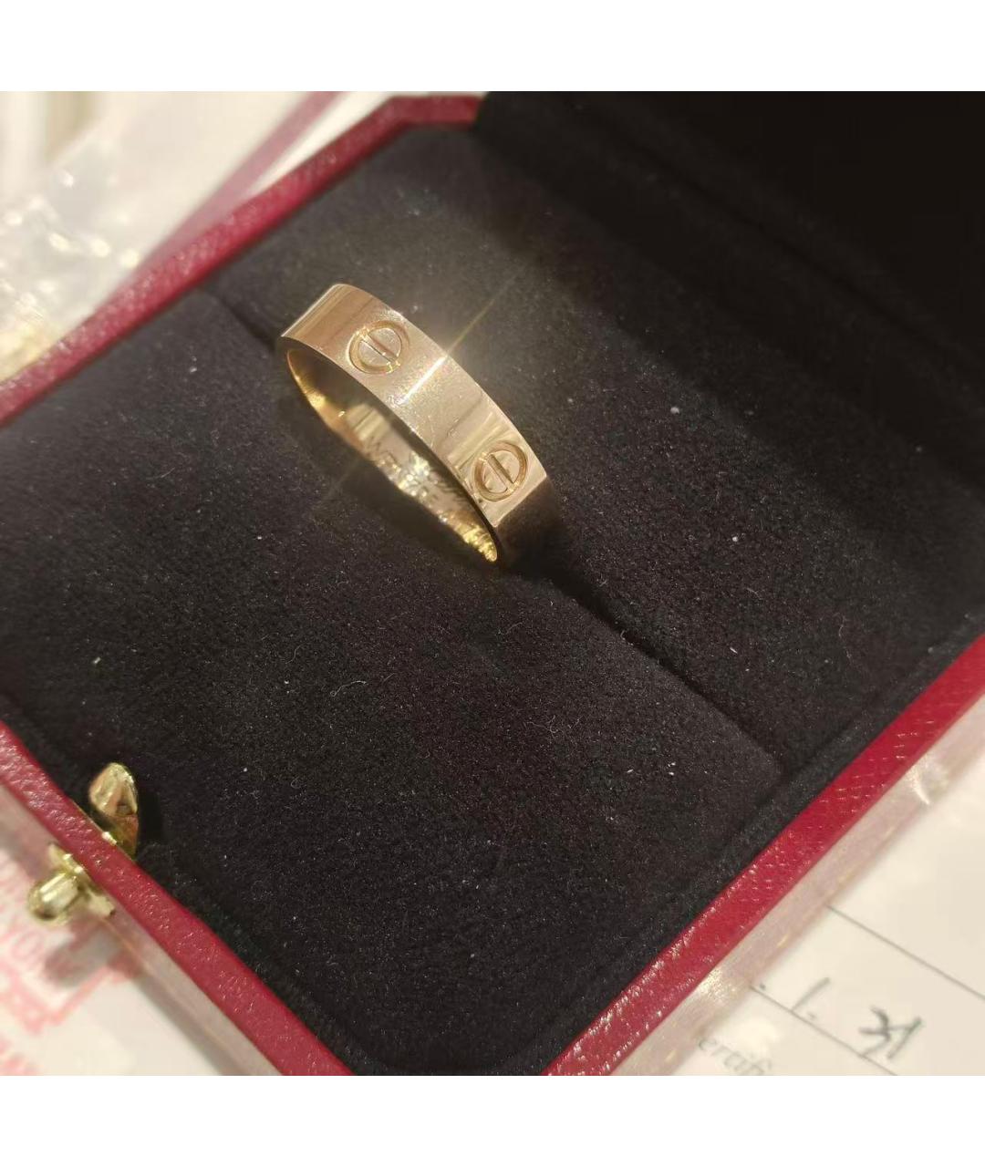 CARTIER Золотое кольцо из розового золота, фото 3