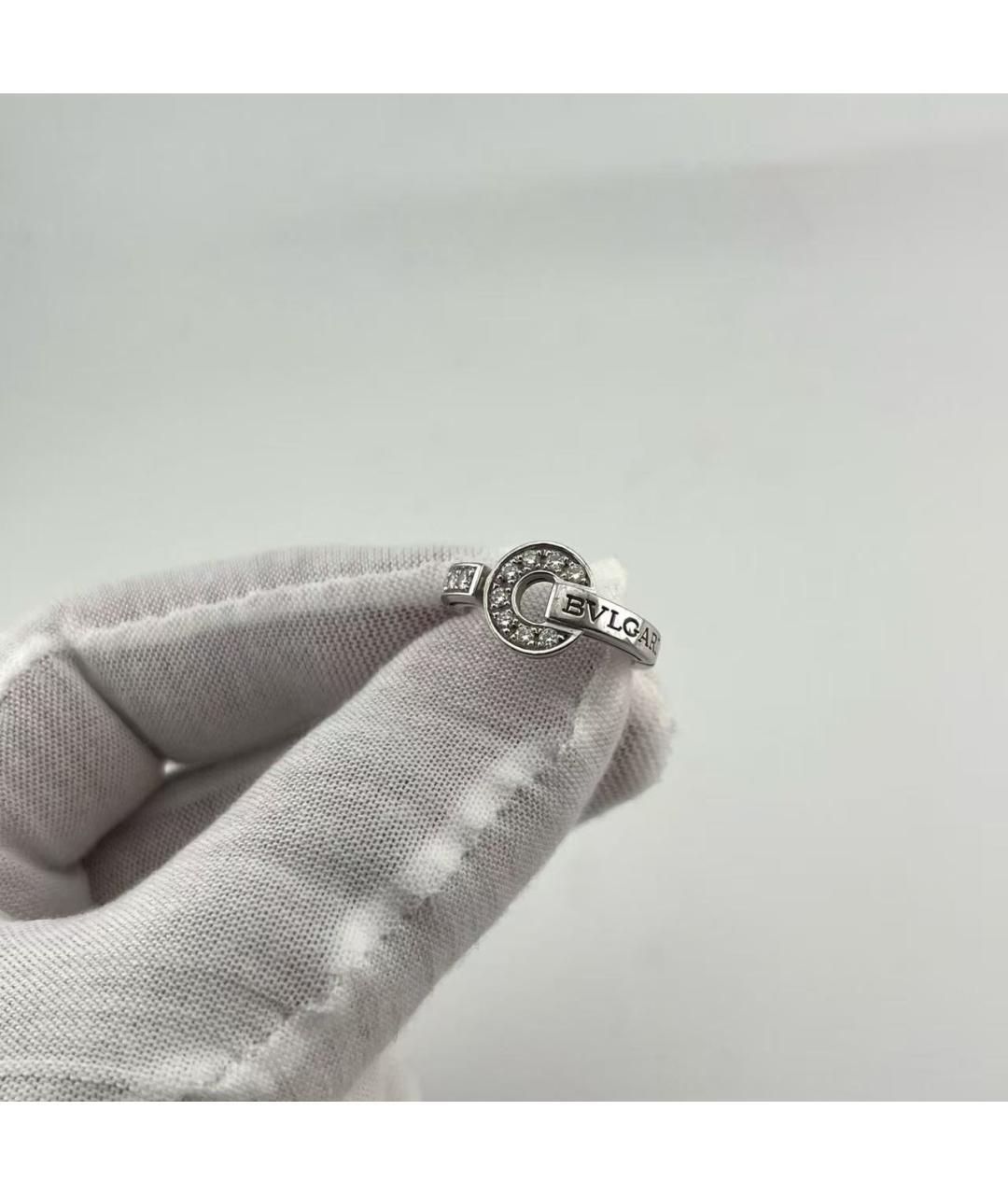 BVLGARI Серебряное кольцо из белого золота, фото 3