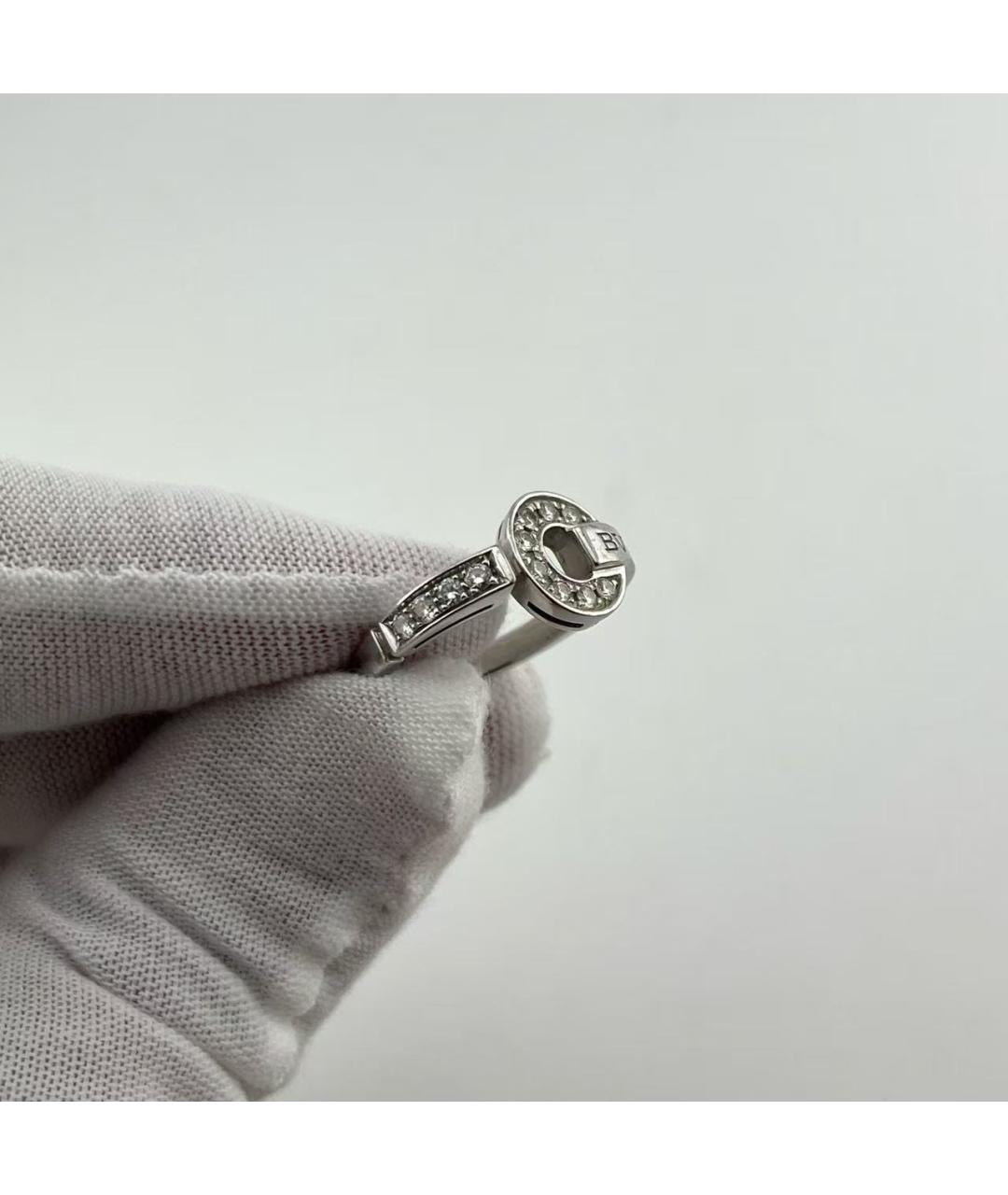 BVLGARI Серебряное кольцо из белого золота, фото 4
