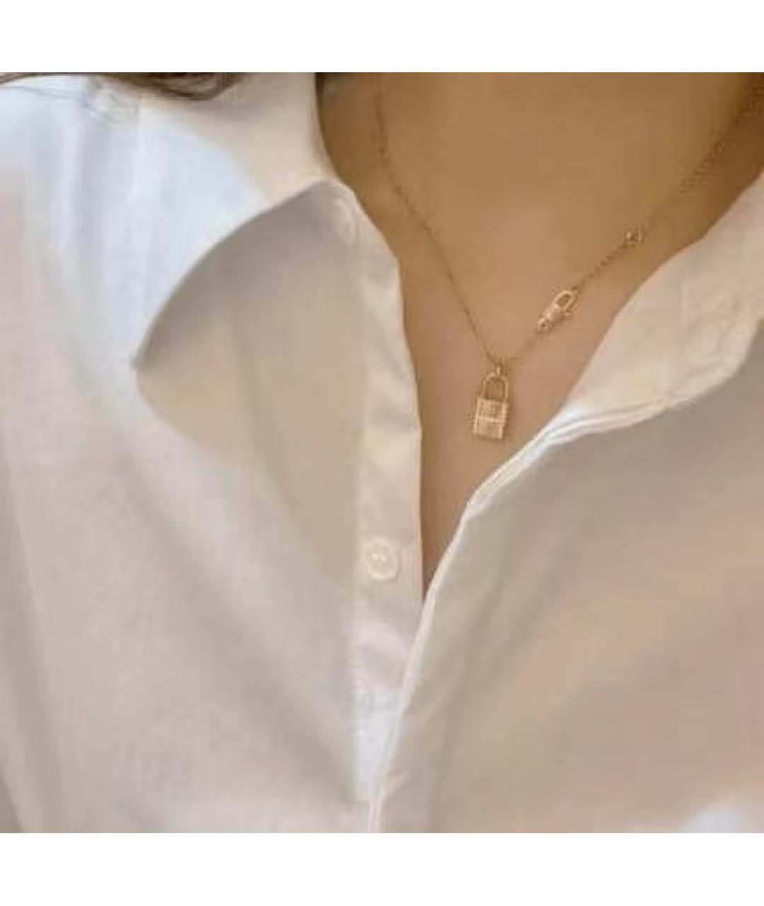 HERMES Золотая подвеска из розового золота, фото 3