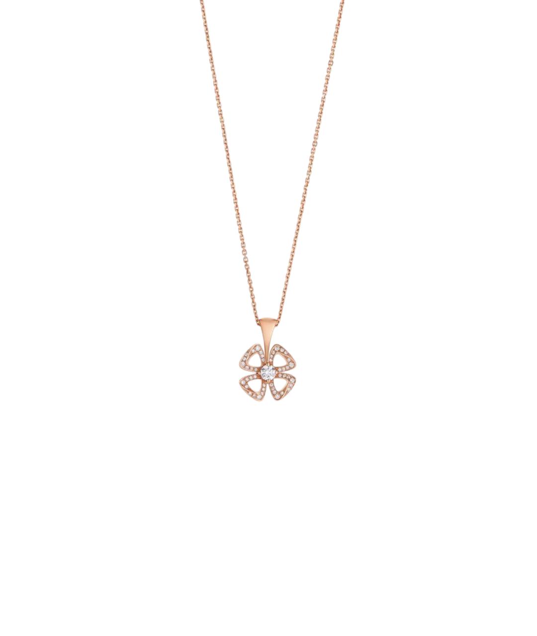 BVLGARI Золотое колье из розового золота, фото 5