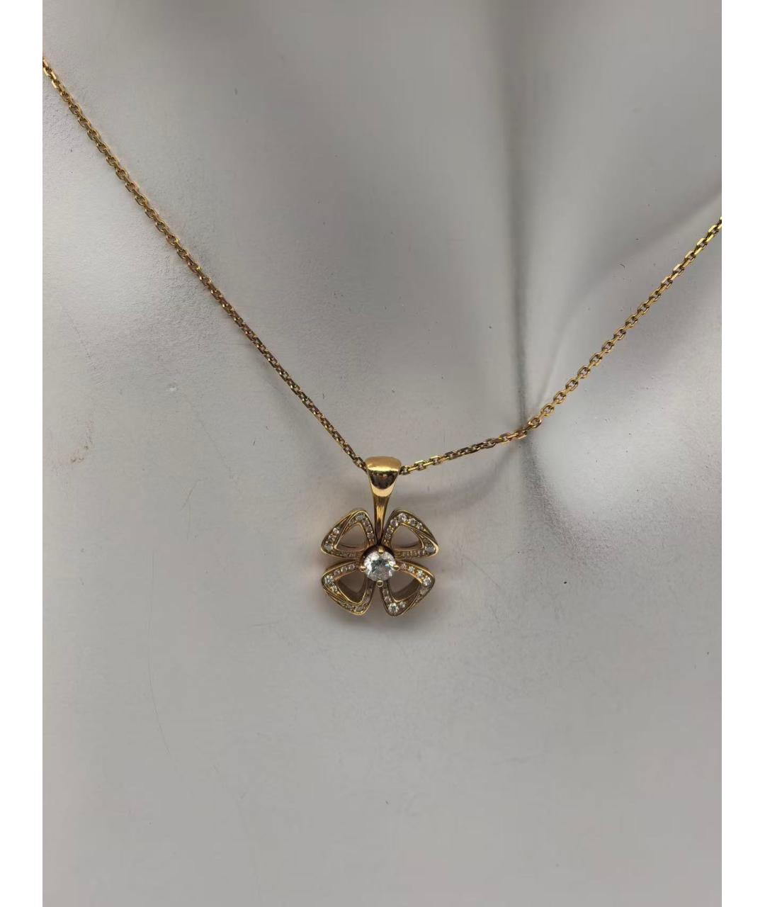 BVLGARI Золотое колье из розового золота, фото 3