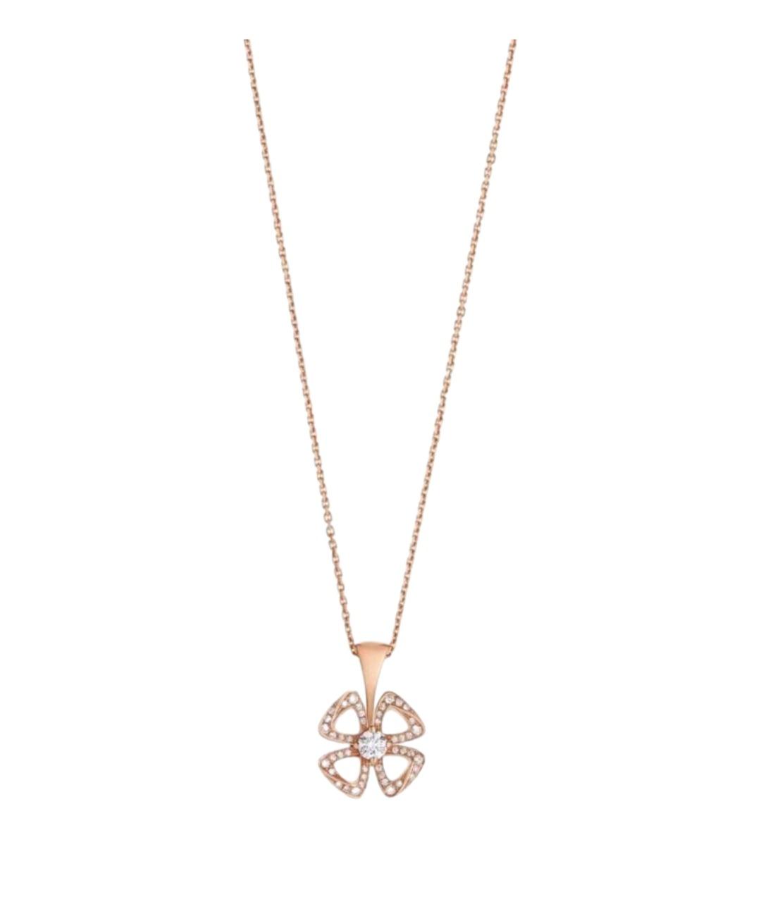 BVLGARI Золотое колье из розового золота, фото 1