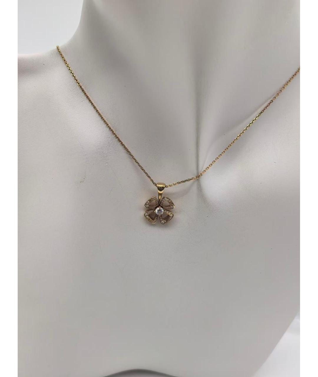 BVLGARI Золотое колье из розового золота, фото 2