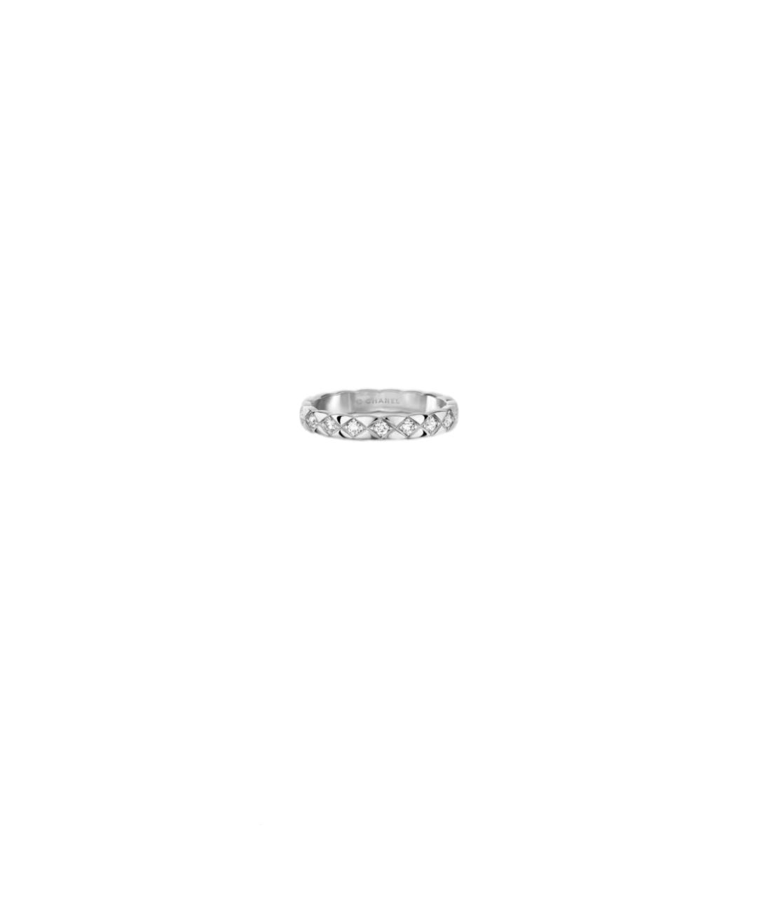 CHANEL Серебряное кольцо из белого золота, фото 6
