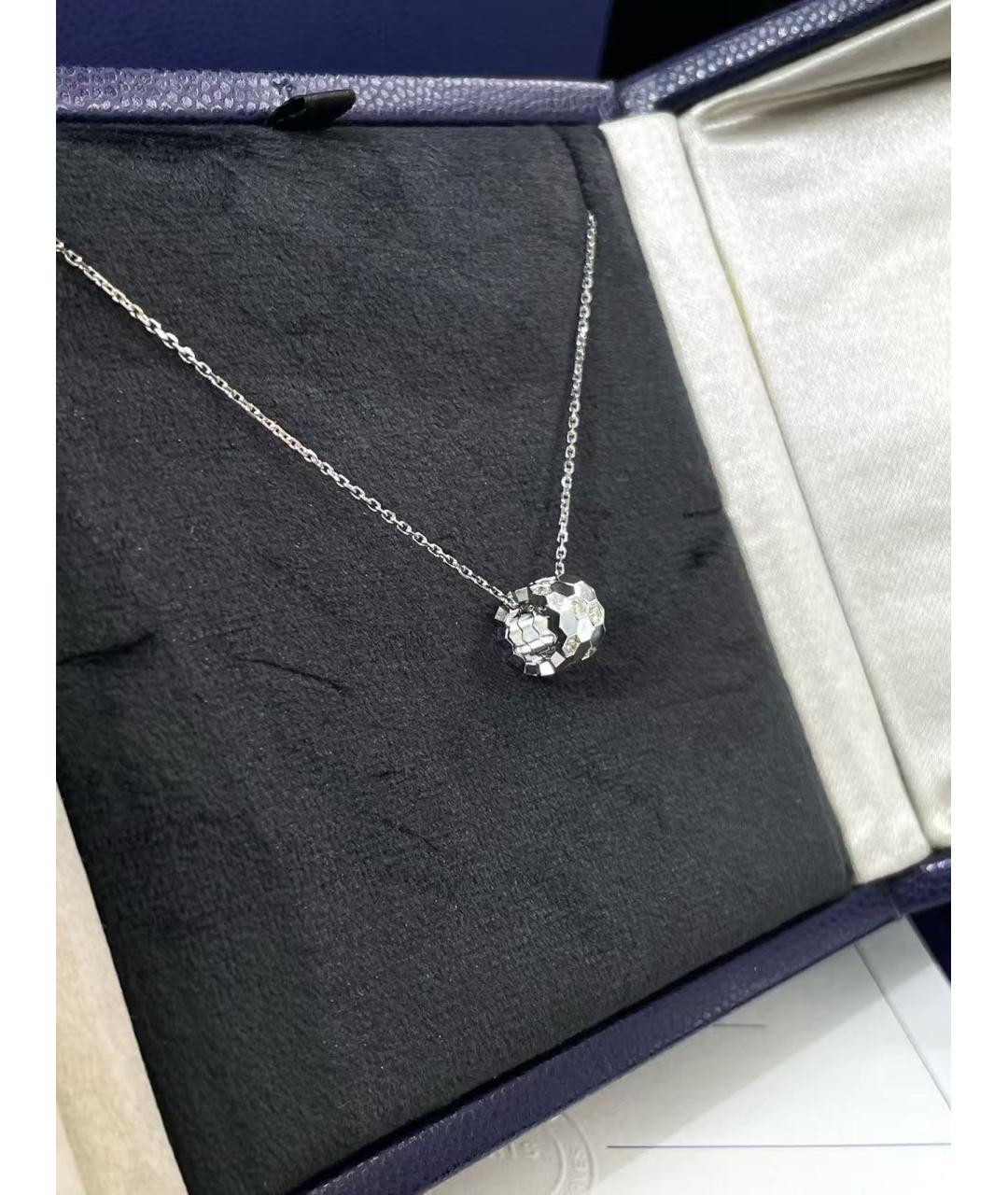 CHAUMET Серебряное колье из белого золота, фото 5