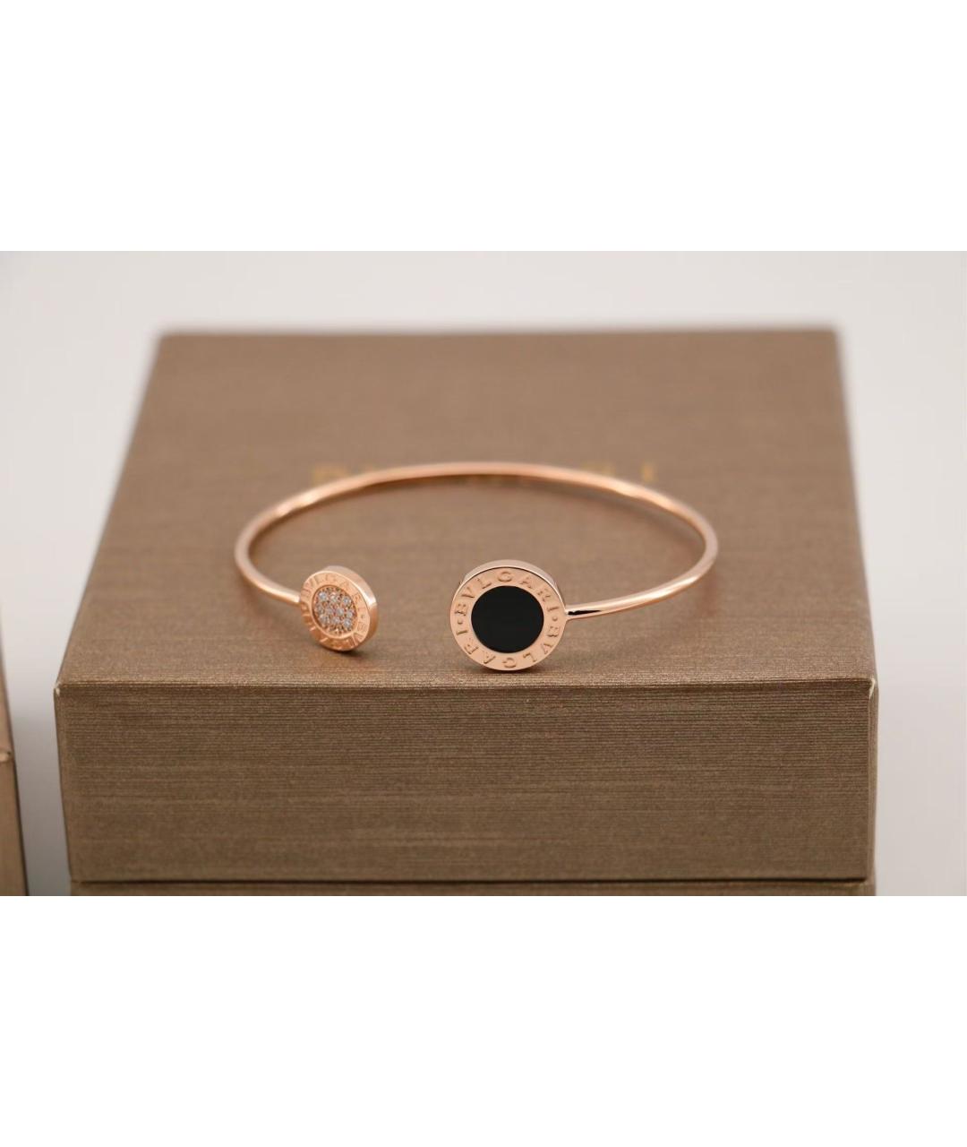 BVLGARI Золотой браслет из розового золота, фото 3