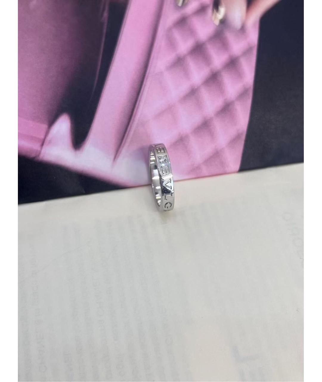 BVLGARI Серебряное кольцо из белого золота, фото 2