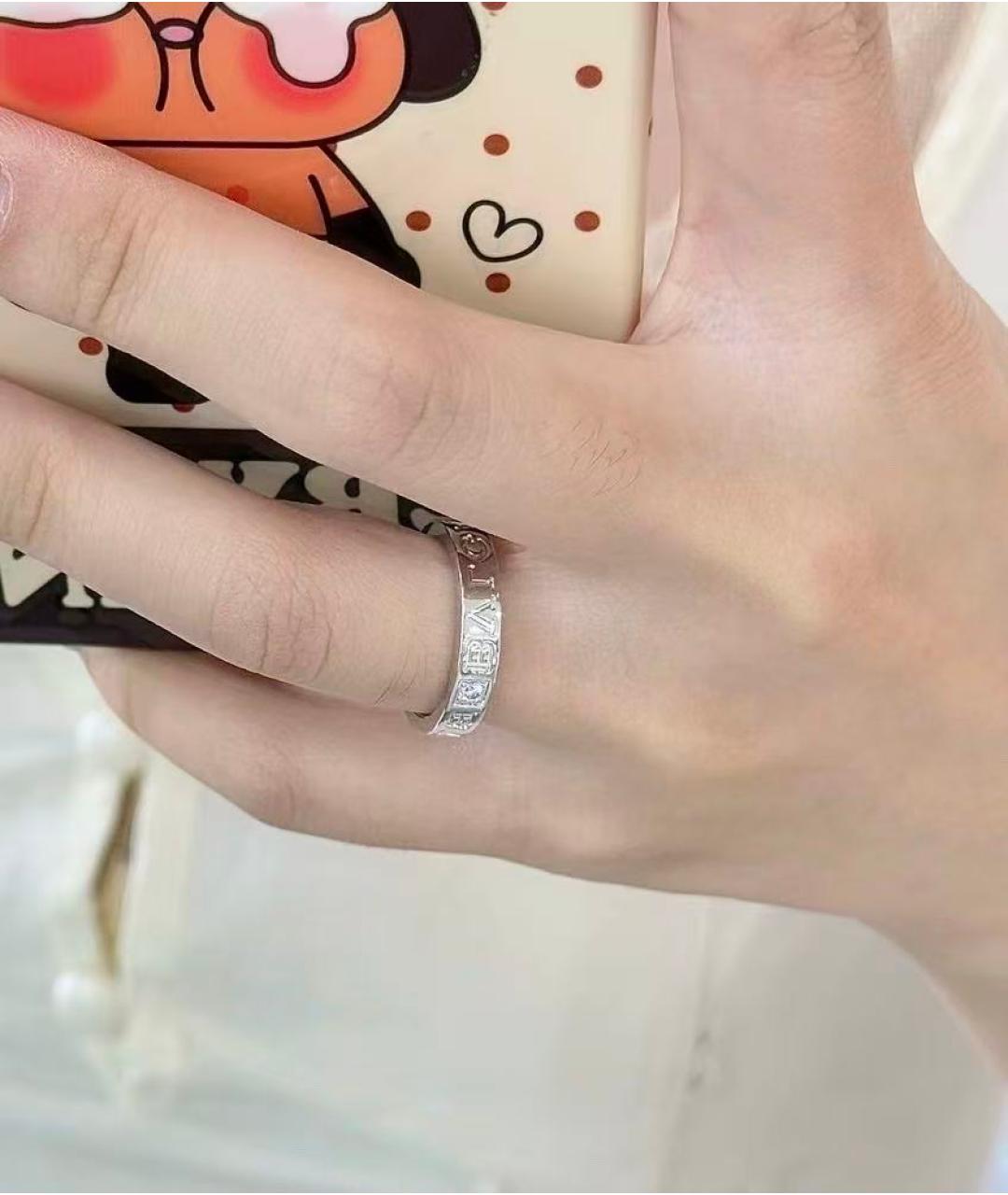 BVLGARI Серебряное кольцо из белого золота, фото 5