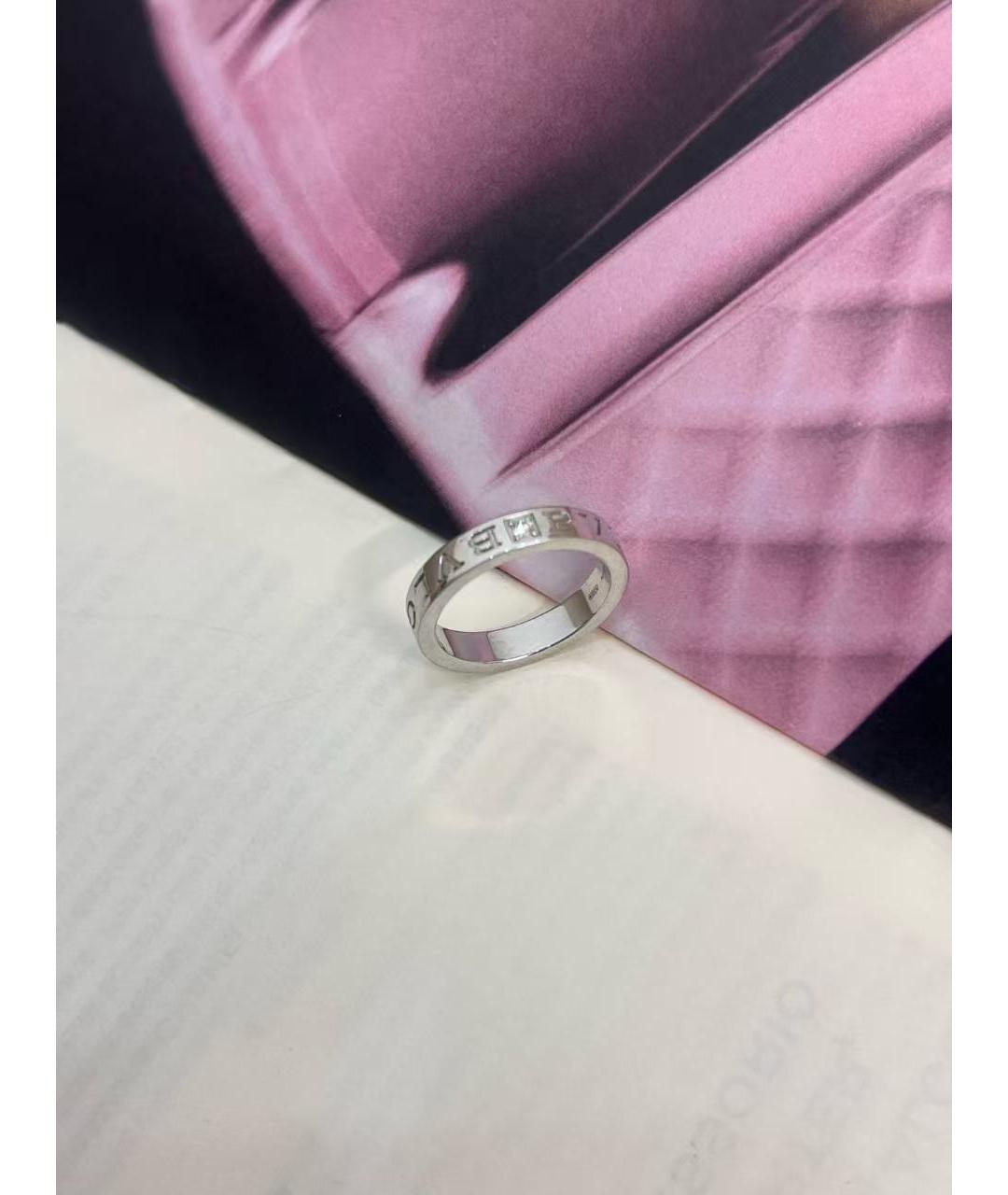 BVLGARI Серебряное кольцо из белого золота, фото 3