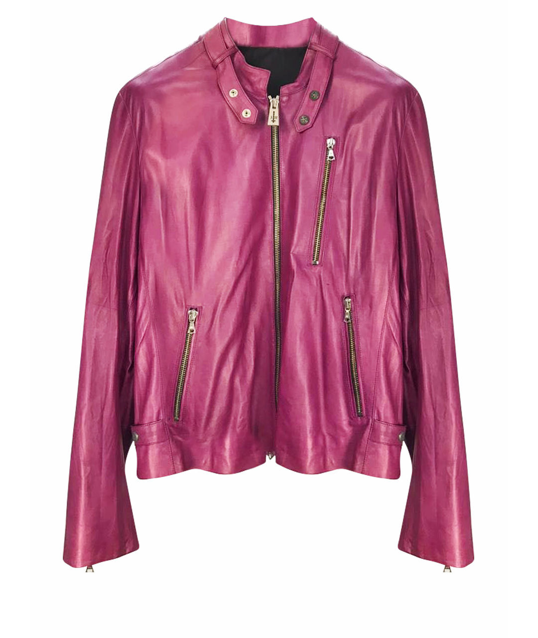 JOHN RICHMOND Розовая кожаная куртка, фото 1