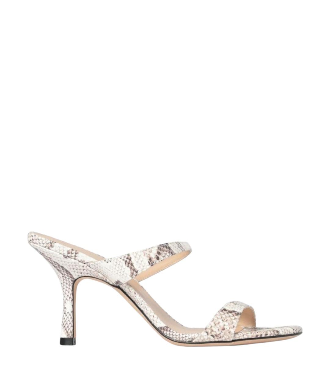 STUART WEITZMAN Бежевые босоножки, фото 1