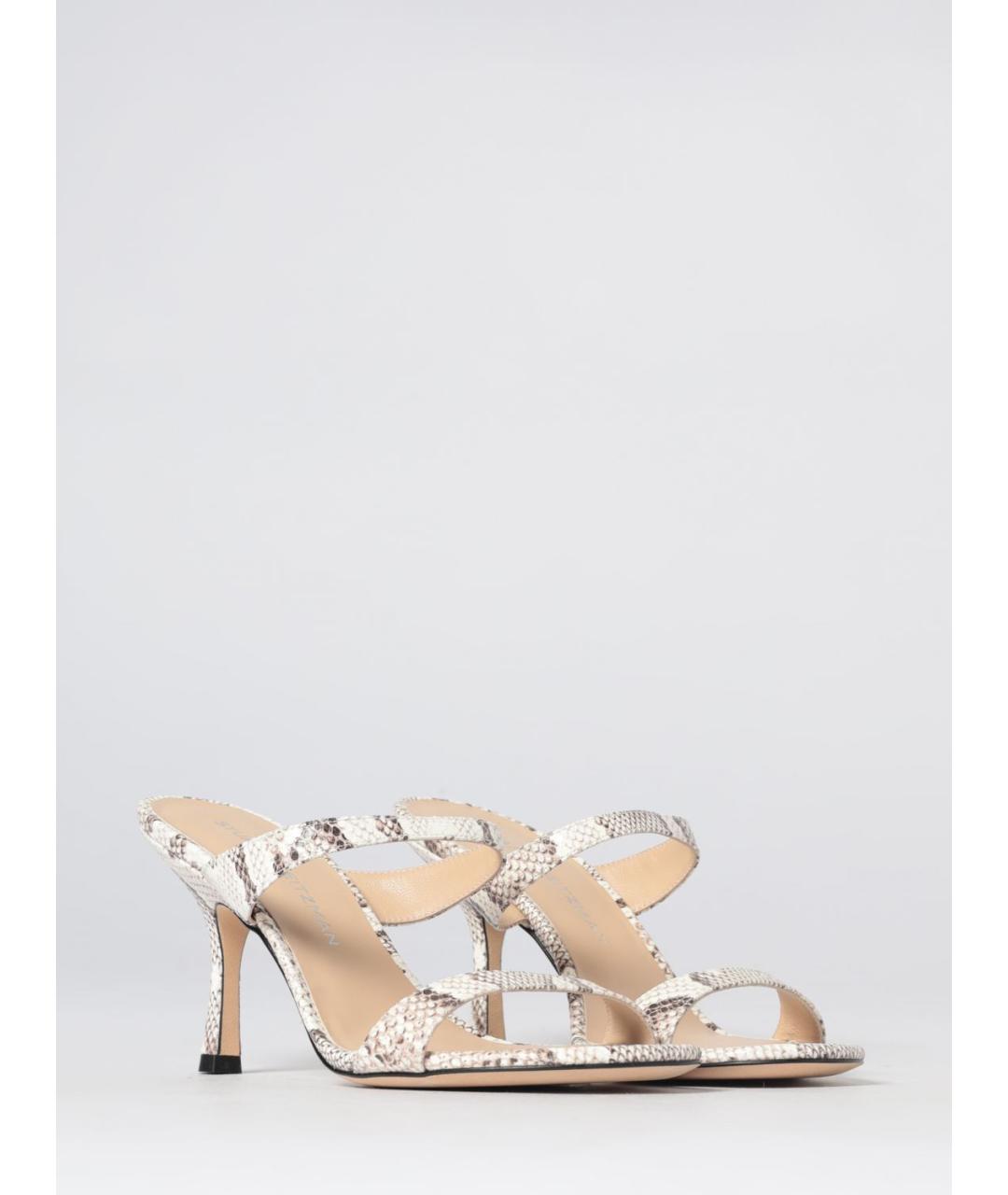 STUART WEITZMAN Бежевые босоножки, фото 2
