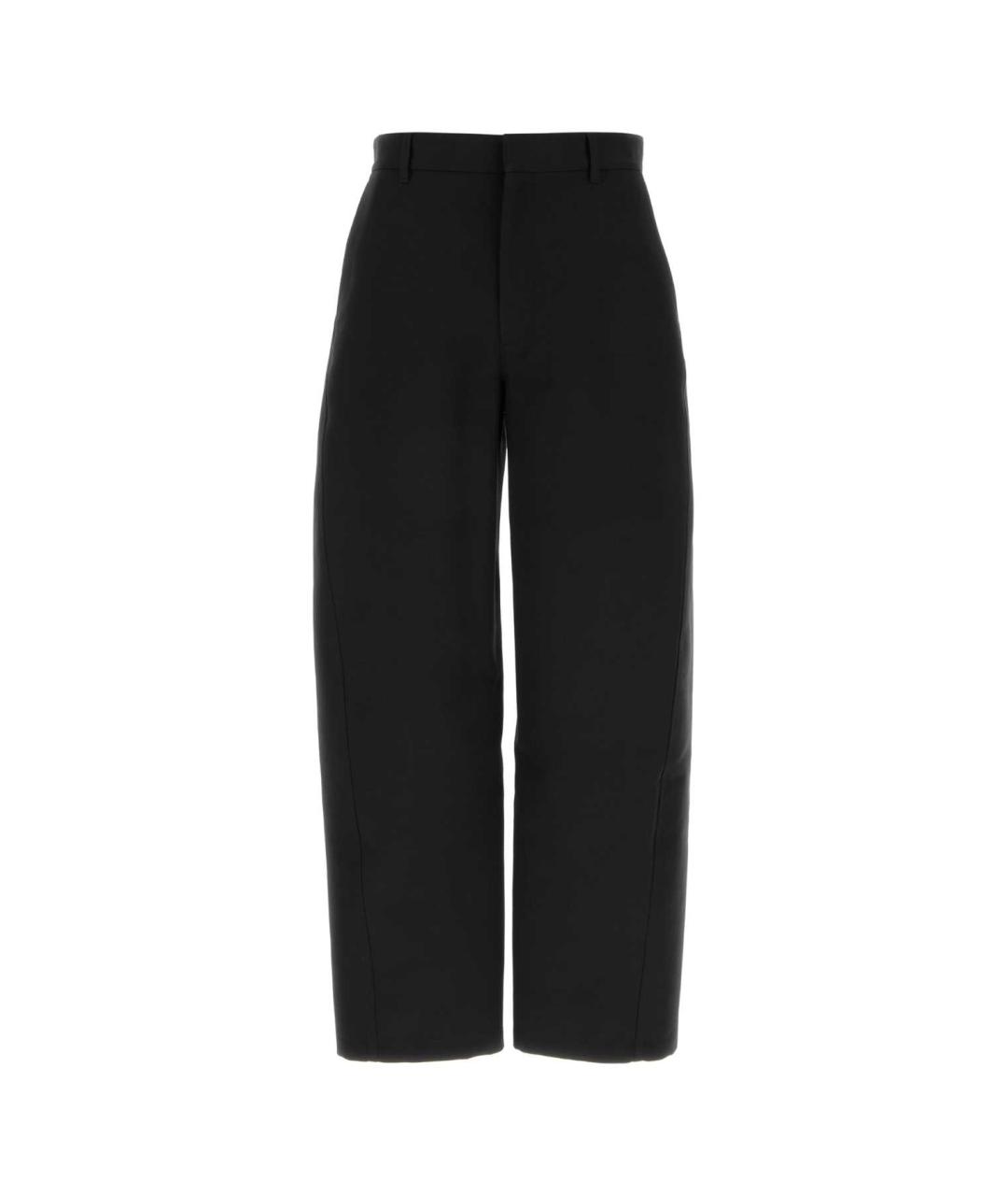 GIVENCHY Черные хлопковые повседневные брюки, фото 1